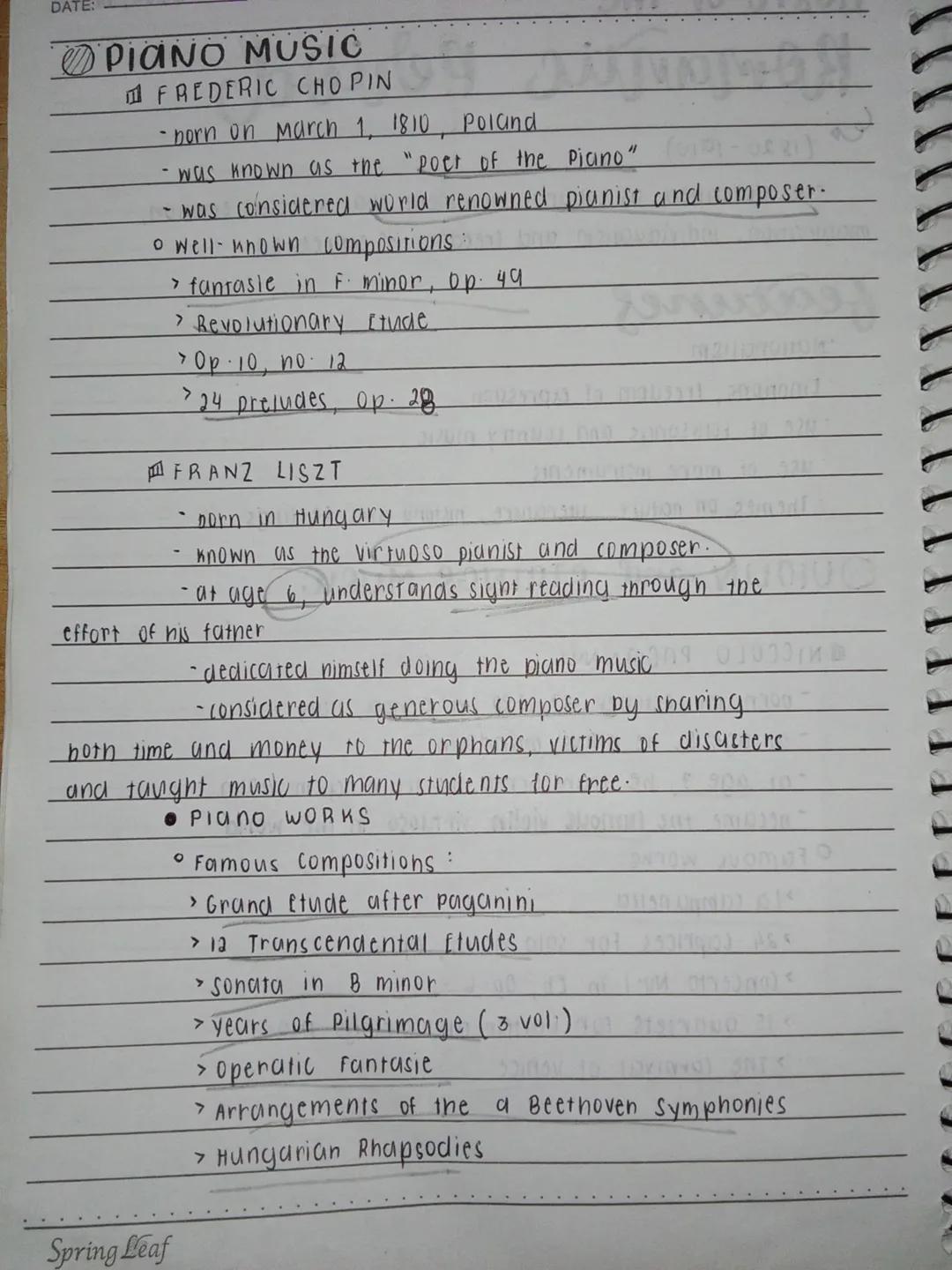 MUSIC OF THE
NO.:
DATE: 12/09/24
Romantic Period
(1820 - 1910)
- is described as cultural movement that stressed emotion,
imagination, indiv