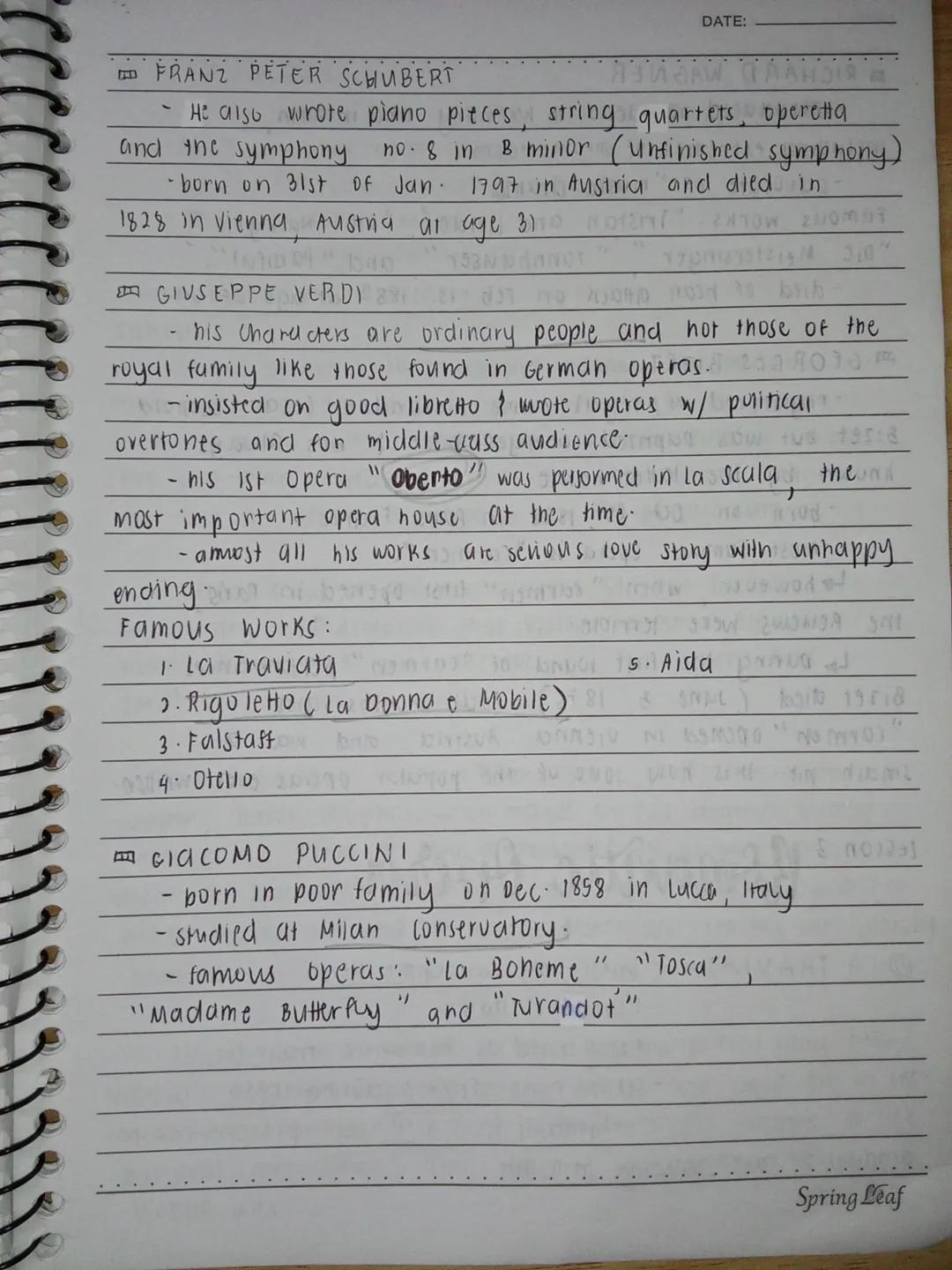 MUSIC OF THE
NO.:
DATE: 12/09/24
Romantic Period
(1820 - 1910)
- is described as cultural movement that stressed emotion,
imagination, indiv