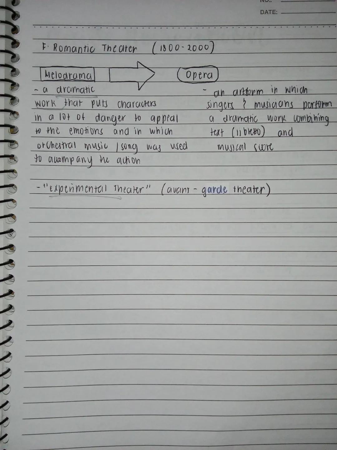 MUSIC OF THE
NO.:
DATE: 12/09/24
Romantic Period
(1820 - 1910)
- is described as cultural movement that stressed emotion,
imagination, indiv
