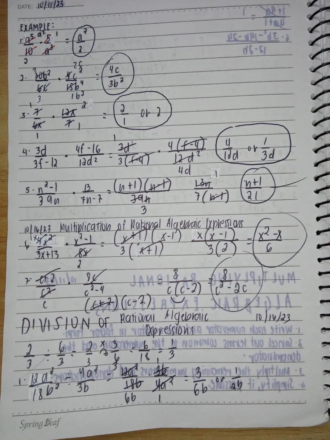 Special products
NO:
DATE: 09/03/23
The product of 2 Binomials ( FOIL METHOD)
(a + b) (c+d) = ab + ad + bc + bd
2
ex. 1.(x+1)(x+2) = x² + 2x