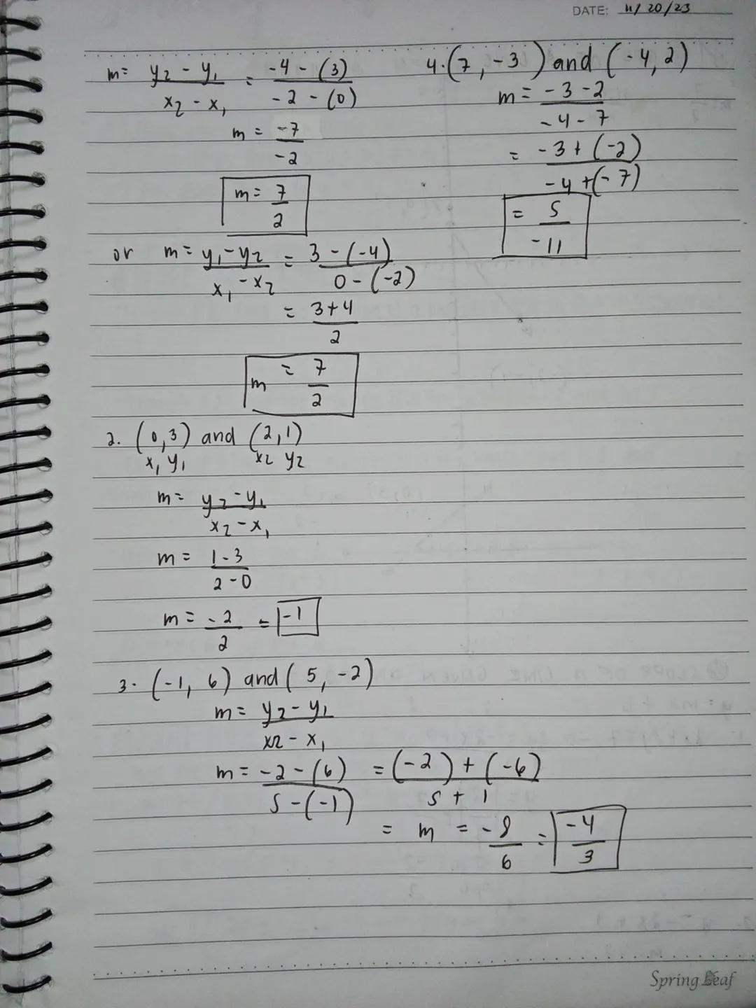 Special products
NO:
DATE: 09/03/23
The product of 2 Binomials ( FOIL METHOD)
(a + b) (c+d) = ab + ad + bc + bd
2
ex. 1.(x+1)(x+2) = x² + 2x