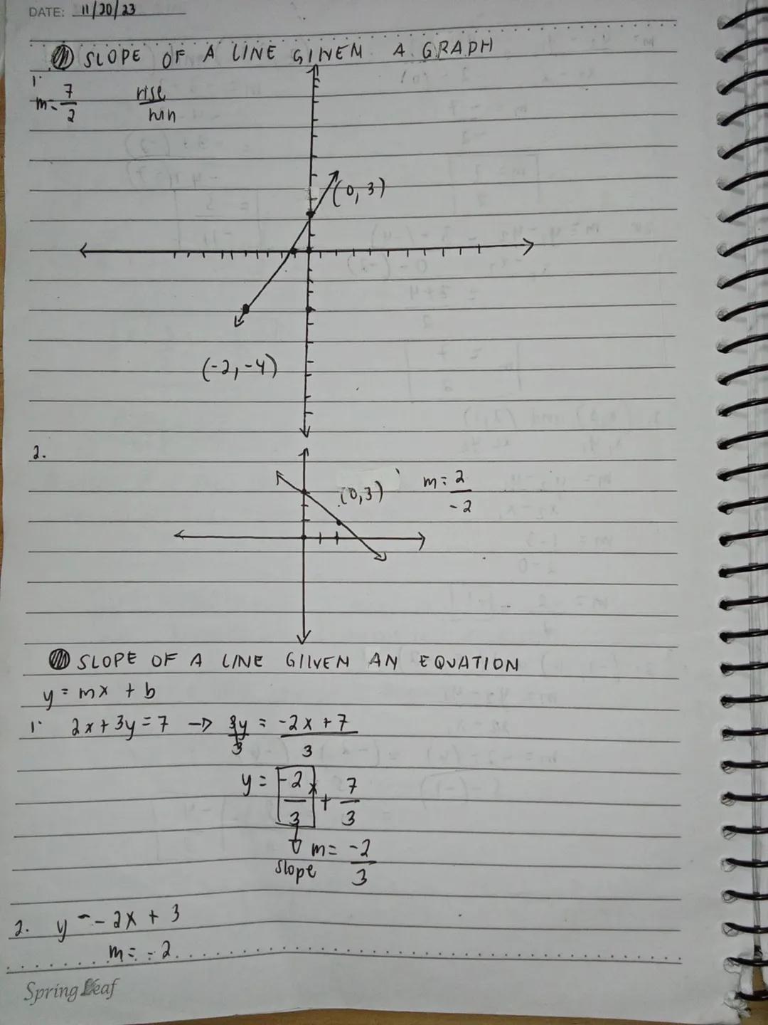 Special products
NO:
DATE: 09/03/23
The product of 2 Binomials ( FOIL METHOD)
(a + b) (c+d) = ab + ad + bc + bd
2
ex. 1.(x+1)(x+2) = x² + 2x