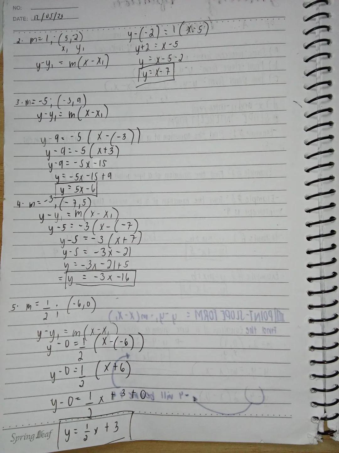 Special products
NO:
DATE: 09/03/23
The product of 2 Binomials ( FOIL METHOD)
(a + b) (c+d) = ab + ad + bc + bd
2
ex. 1.(x+1)(x+2) = x² + 2x