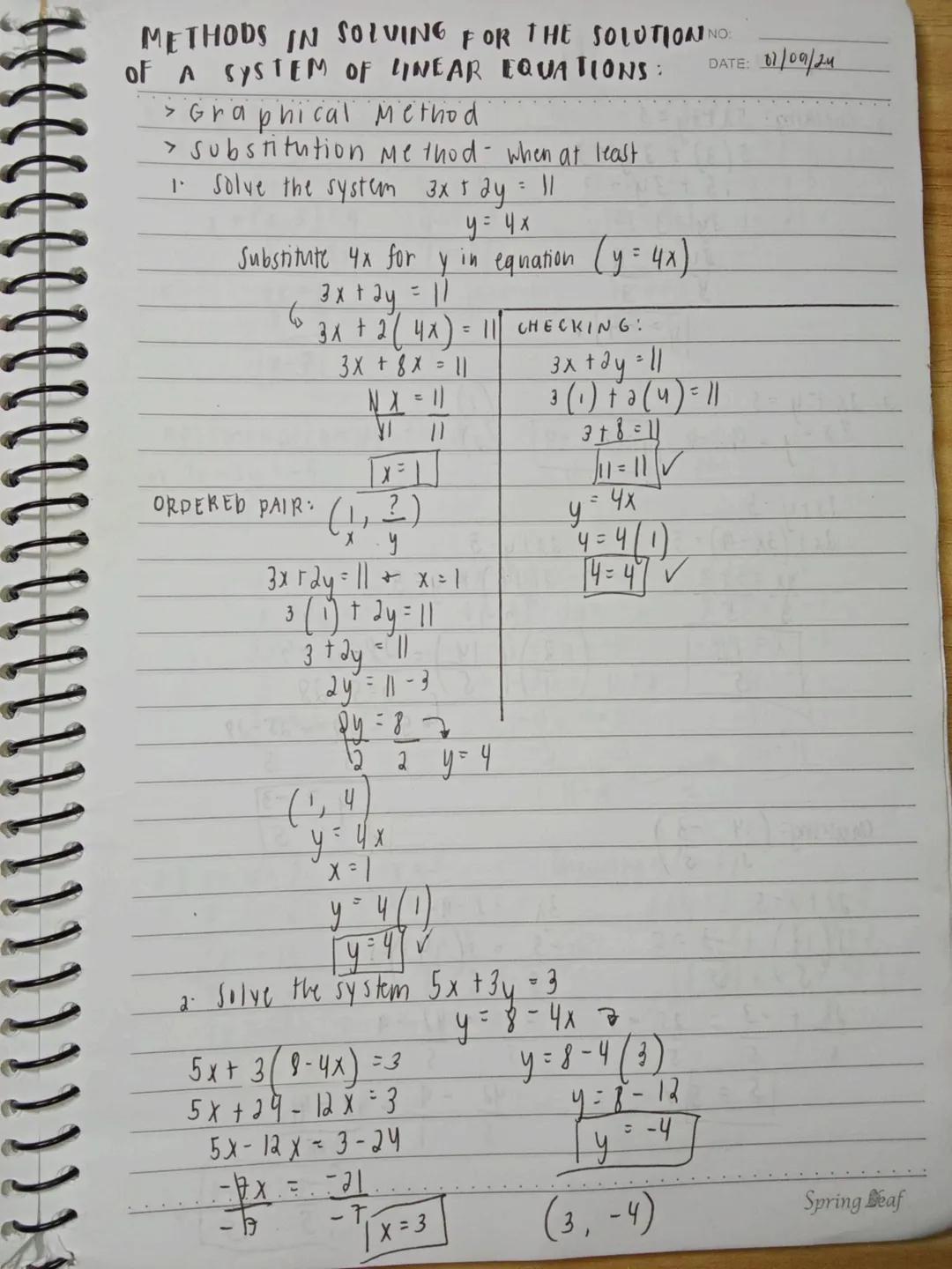 Special products
NO:
DATE: 09/03/23
The product of 2 Binomials ( FOIL METHOD)
(a + b) (c+d) = ab + ad + bc + bd
2
ex. 1.(x+1)(x+2) = x² + 2x