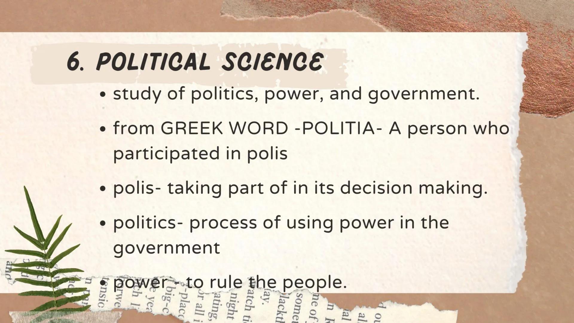 Social Science
BRANCHES AND DISCIPLINES NATURAL SCIENCES VS SOCIAL SCIENCES
• NATURAL SCIENCE- aims to predict all natural all
natural pheno