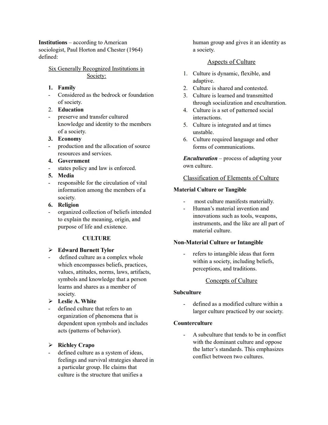 Anthropology
Anthropos: Greek word meaning
"humans"; Logos: "study of"
Study of humans and all aspects of its
being including its origin.
Du