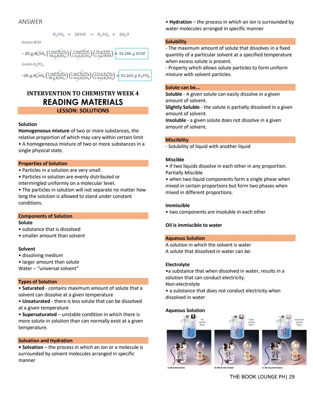 ## GRADE 12 STEM NOTES AND LECTURES
# General Chemistry 1
— THE BOOK LOUNGE PH —
## GENERAL CHEMISTRY WEEK 1
### Introduction to Chemist