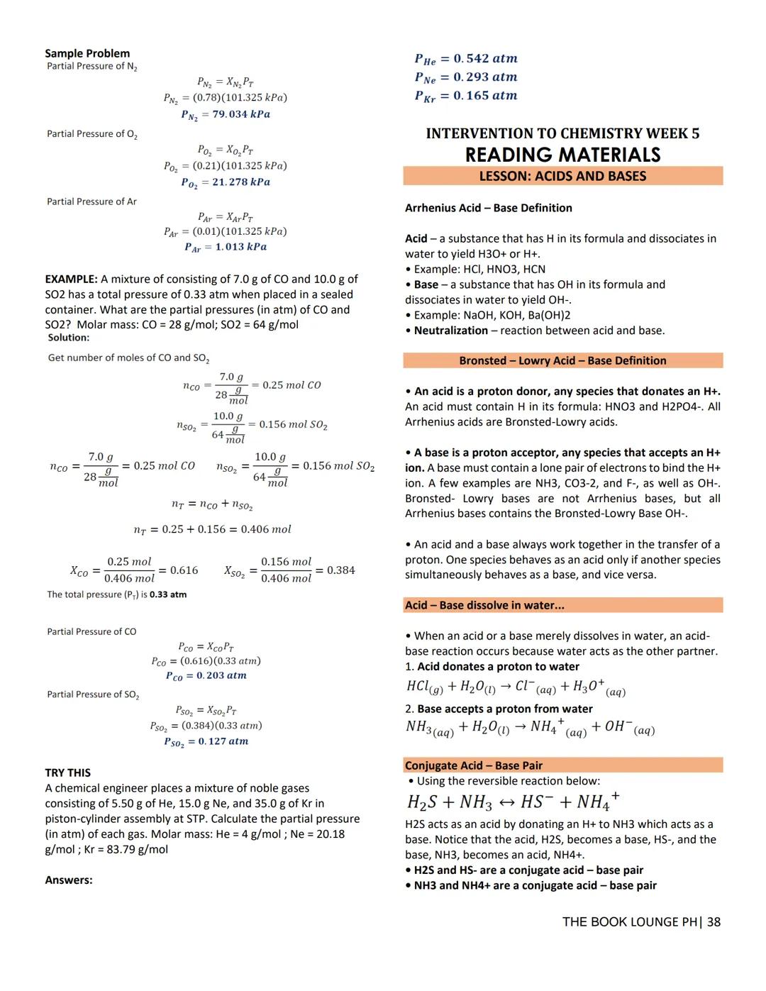## GRADE 12 STEM NOTES AND LECTURES
# General Chemistry 1
— THE BOOK LOUNGE PH —
## GENERAL CHEMISTRY WEEK 1
### Introduction to Chemist