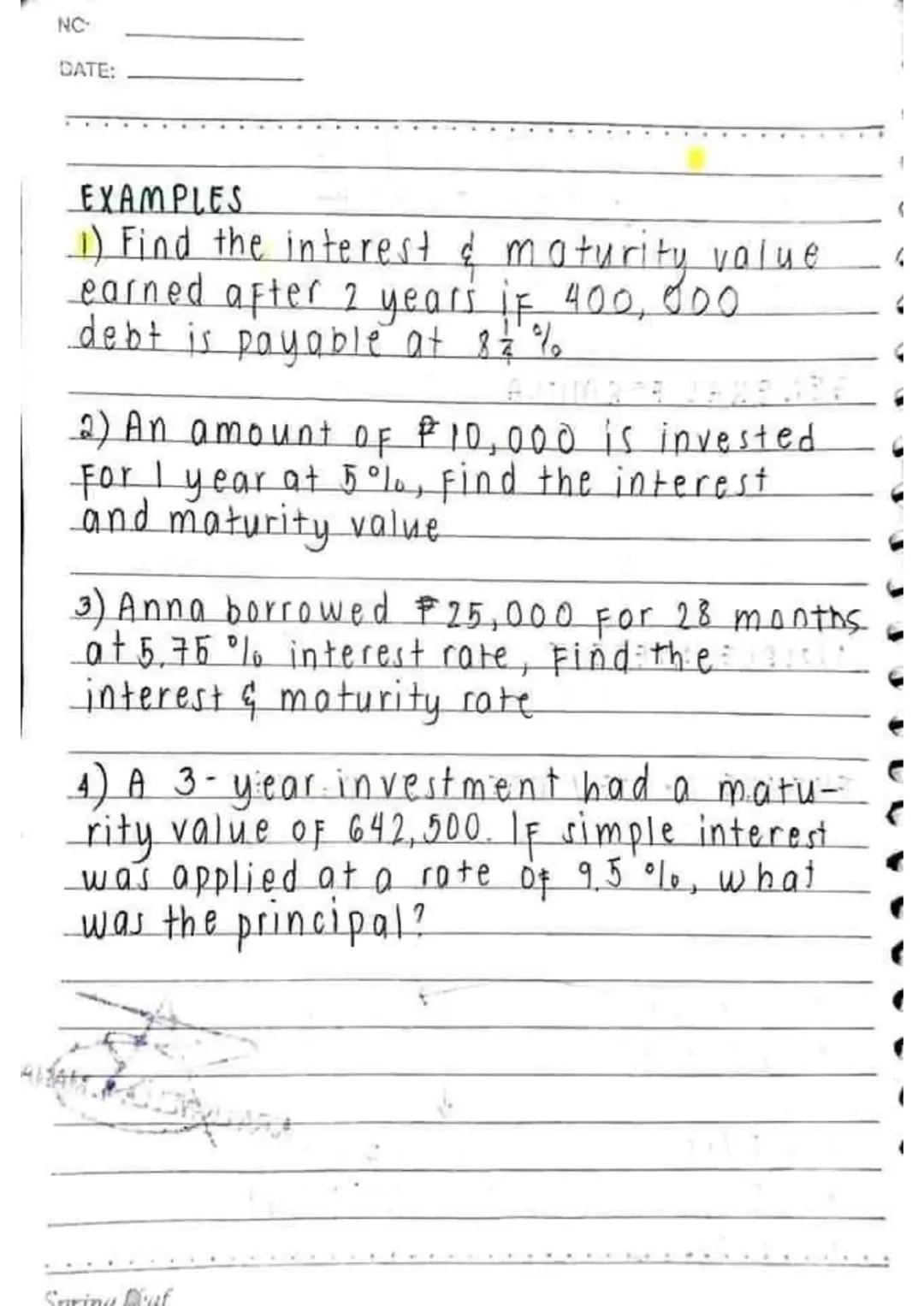 LESSON 1
NO:
DATE:
Relations &
functions
RELATION
↳ a set of ordered pairs (x, y)
DOMAIN
↳ First coordinate in a relation,
(x); input; indep