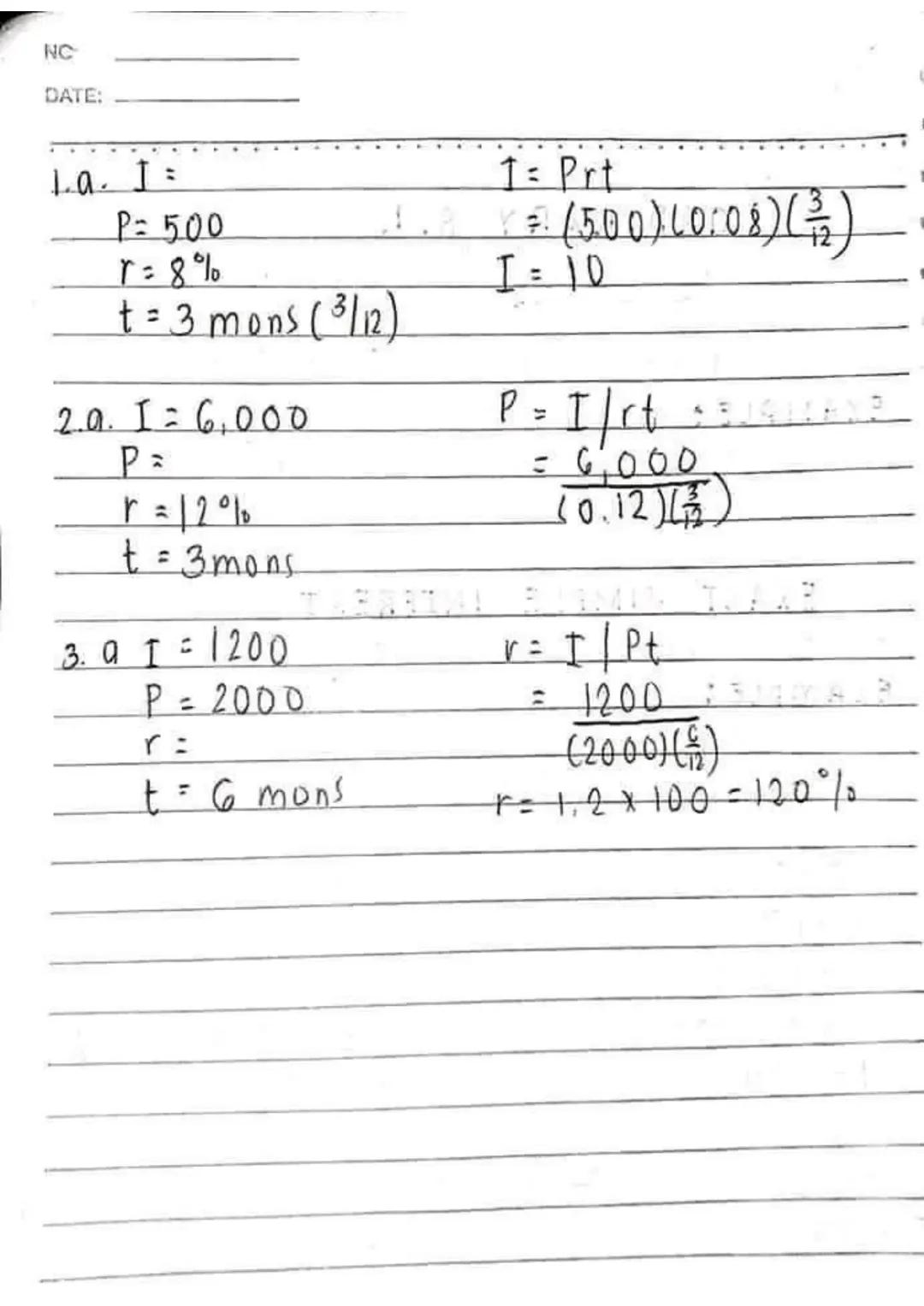 LESSON 1
NO:
DATE:
Relations &
functions
RELATION
↳ a set of ordered pairs (x, y)
DOMAIN
↳ First coordinate in a relation,
(x); input; indep