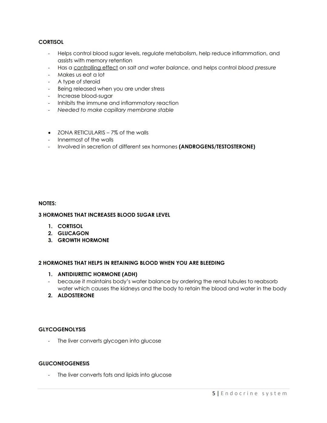 ENDOCRINE SYSTEM
HOMEOSTASIS
- Maintenance of homeostasis, which involves growth, maturation, reproduction,
metabolism, and human behavior
H