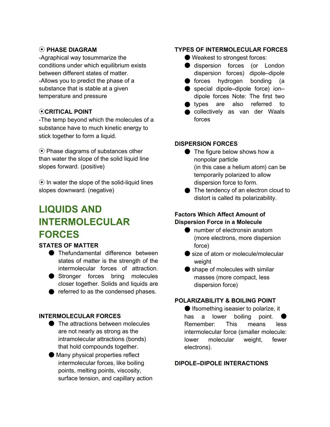 --- OCR Start ---
Intramolecular forces
Intermolecular forces
28-
General
Chemistry 2
Reviewer
LIQUIDS ANDSOLID
INTERMOLECULAR
FORCES
VAN DE