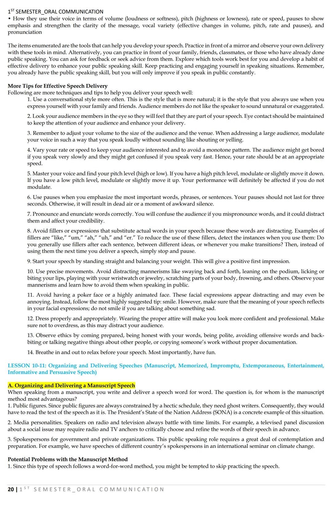 1ST SEMESTER_ORAL COMMUNICATION
LESSON 1: Nature and Elements of Communication
What is COMMUNICATION?
DEFINITIONS:
COMMUNICATION AS A TWO-WA