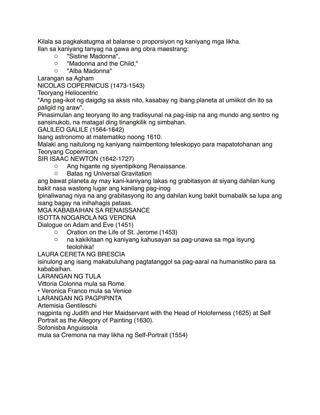 UNANG PAKSA: RENAISSANCE
pagkakataon ang mga lungsod dito na
makipagkalakalan sa Kanlurang Asya at Europe.
PAG-USBONG NG RENAISSANCE
Dahil s