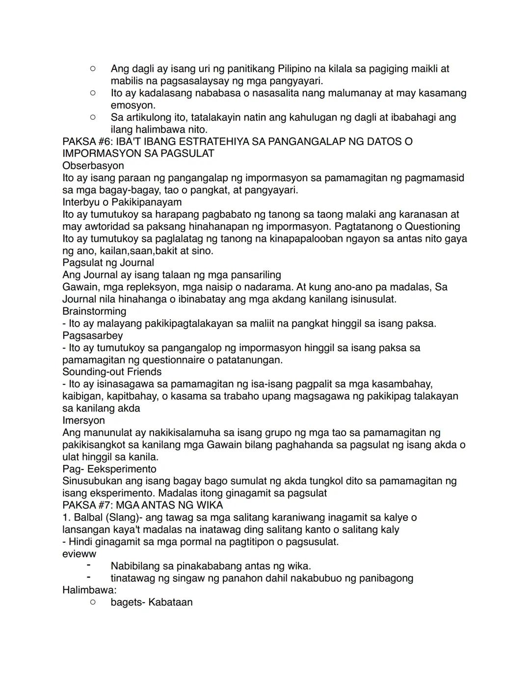PAKSA #1: PAKSA, LAYON AT TONO
Paksa -Ito ay tema ng isang akda.
Layon - Ito ay layunin ng pagkakasulat ng akda.
Halimbawa:
• Manghikayat
Ma