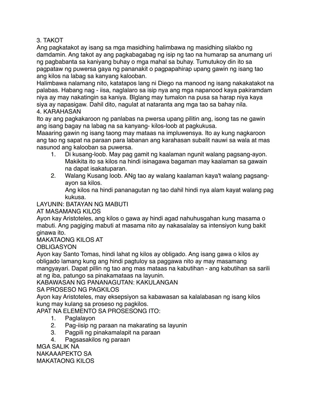 ANG PAGKUKUSA SA
MAKATAONG KILOS
Ayon kay Agapay,
"Anumang uri ng tao ang isang indibiduwal ngayon at kung magiging anong uri sya ng
tao sa