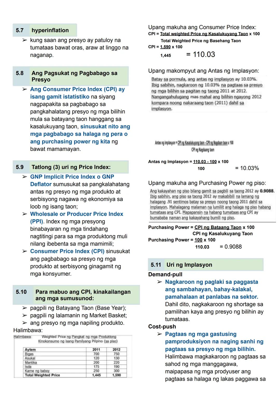 AP ECONOMICS
3RD QUARTER GRADE 9 NOTES
1.0 | ANG BUMUBUO SA PAIKOT NA
DALOY NG EKONOMIYA
1.1 SAMBAHAYAN
➤ Nagmamay ari sa salik ng produksyo