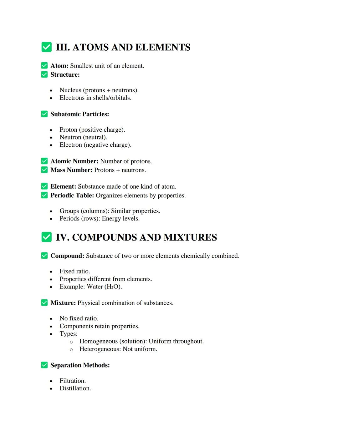 PHYSICAL SCIENCE NOTES
I. INTRODUCTION TO PHYSICAL SCIENCE
Definition:
Physical Science is the study of non-living systems, covering the fun