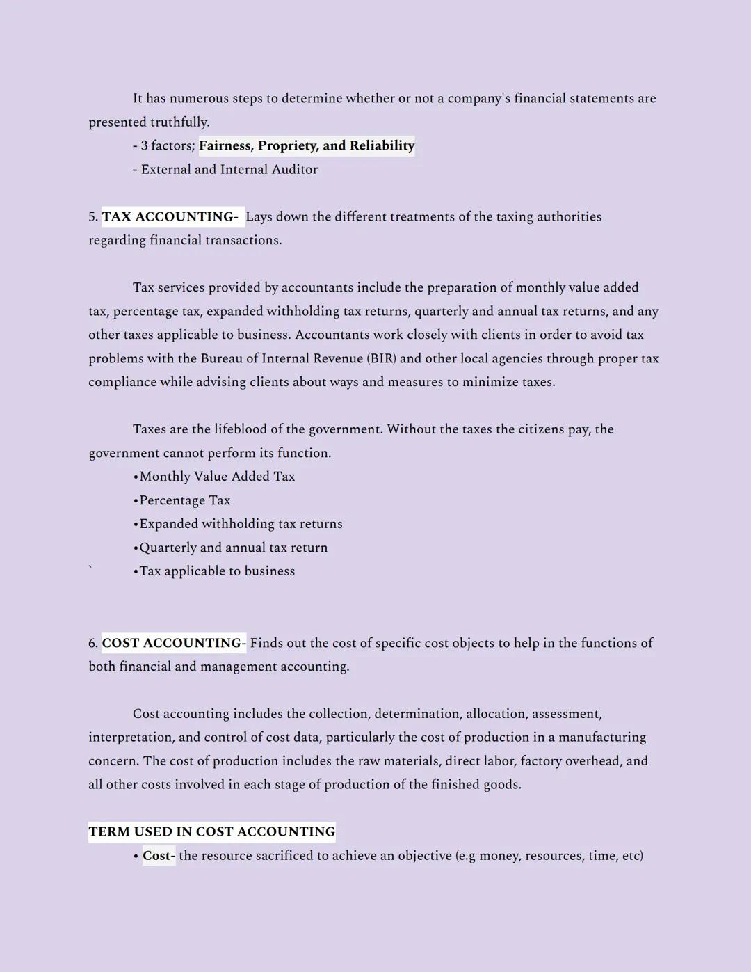 PART 1: INTRODUCTION TO ACCOUNTING
Chapter 1: The Nature of Accounting and Its Business Environment
LESSON 1-1 THE NATURE OF ACCOUNTING
WHAT