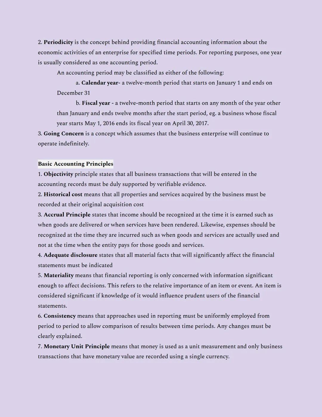 PART 1: INTRODUCTION TO ACCOUNTING
Chapter 1: The Nature of Accounting and Its Business Environment
LESSON 1-1 THE NATURE OF ACCOUNTING
WHAT