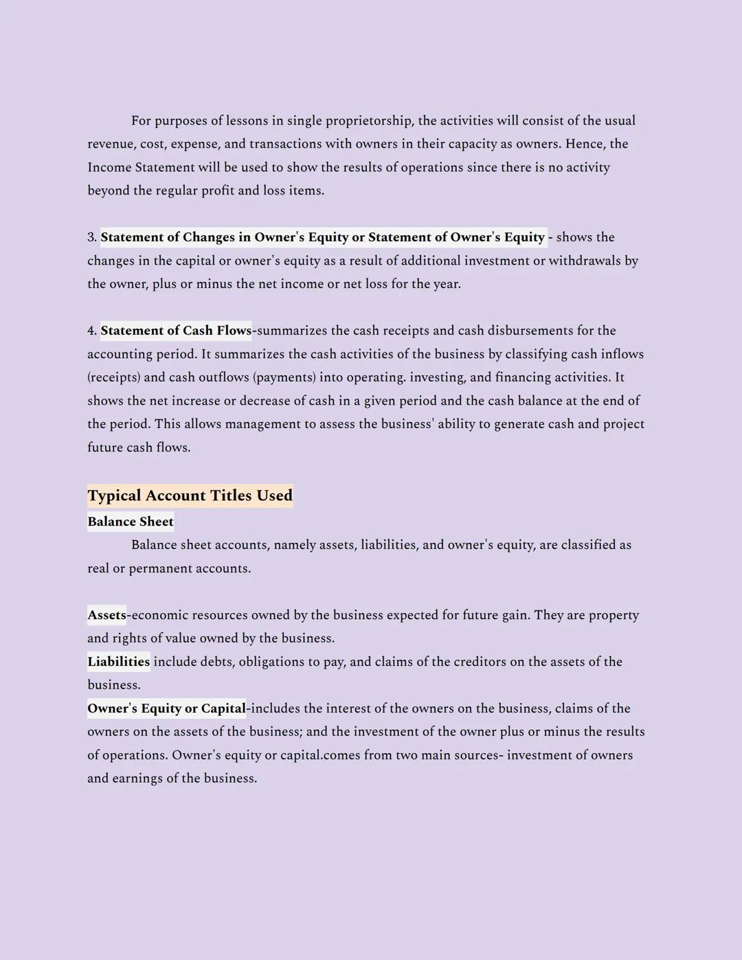 PART 1: INTRODUCTION TO ACCOUNTING
Chapter 1: The Nature of Accounting and Its Business Environment
LESSON 1-1 THE NATURE OF ACCOUNTING
WHAT