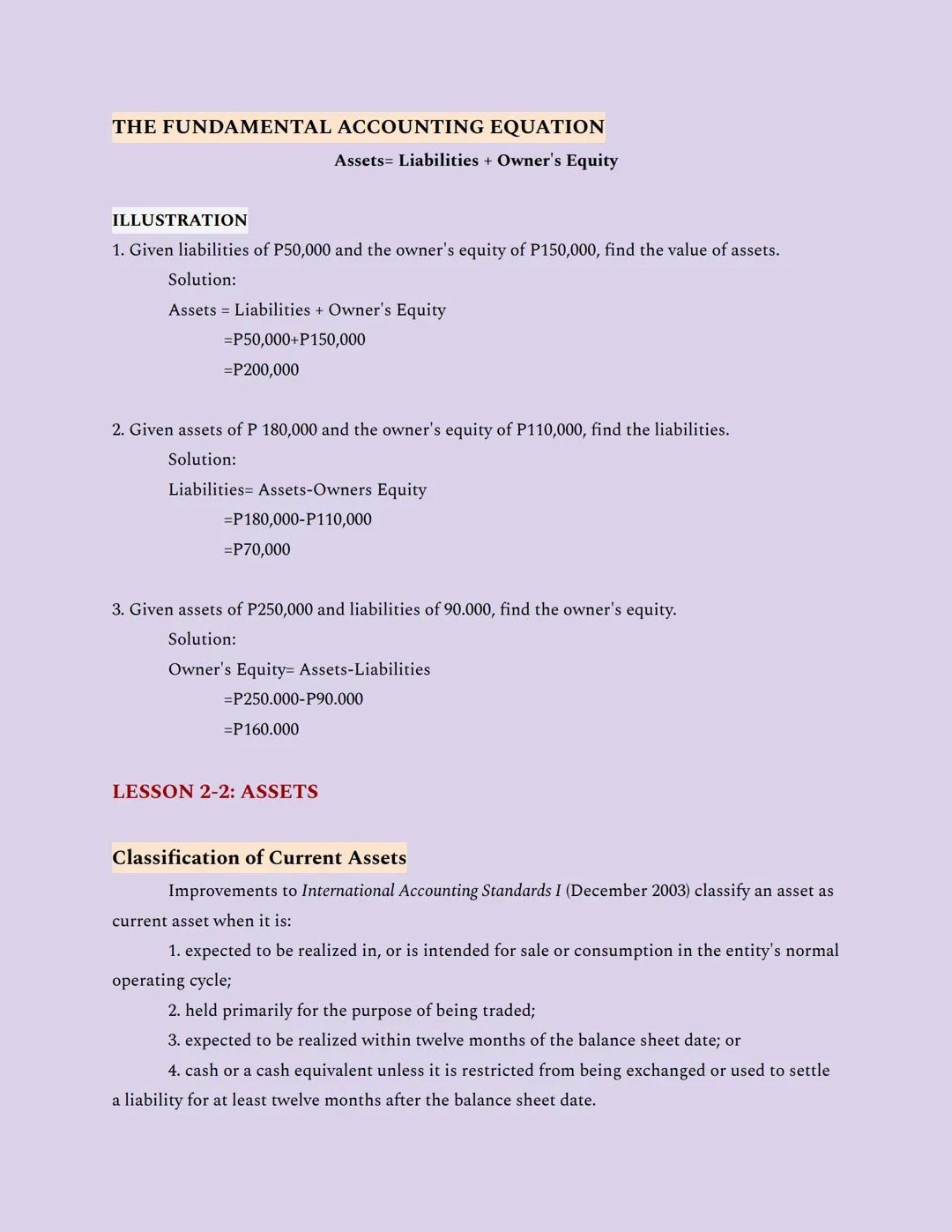 PART 1: INTRODUCTION TO ACCOUNTING
Chapter 1: The Nature of Accounting and Its Business Environment
LESSON 1-1 THE NATURE OF ACCOUNTING
WHAT
