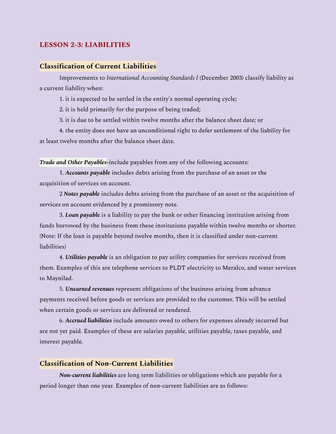 PART 1: INTRODUCTION TO ACCOUNTING
Chapter 1: The Nature of Accounting and Its Business Environment
LESSON 1-1 THE NATURE OF ACCOUNTING
WHAT