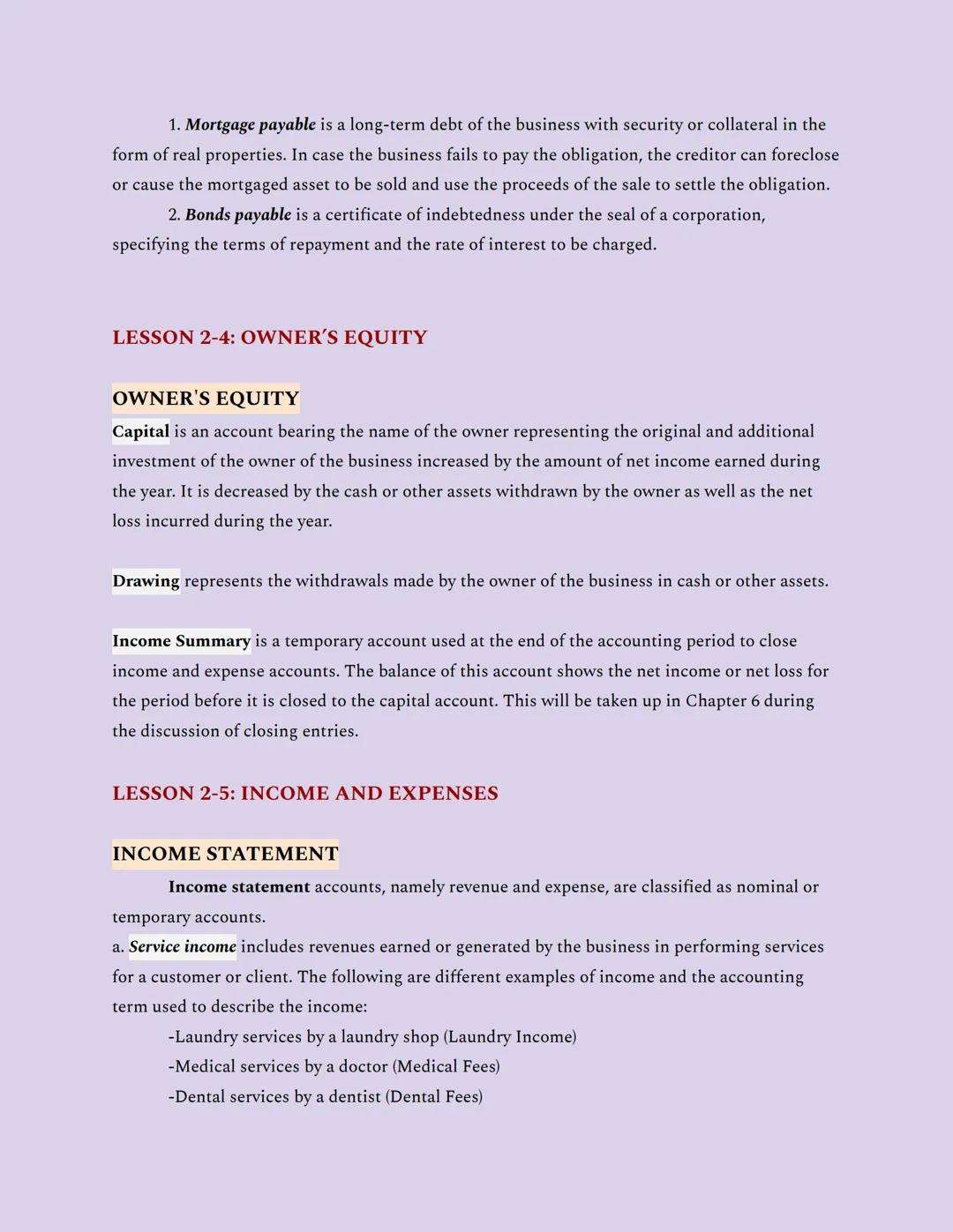 PART 1: INTRODUCTION TO ACCOUNTING
Chapter 1: The Nature of Accounting and Its Business Environment
LESSON 1-1 THE NATURE OF ACCOUNTING
WHAT