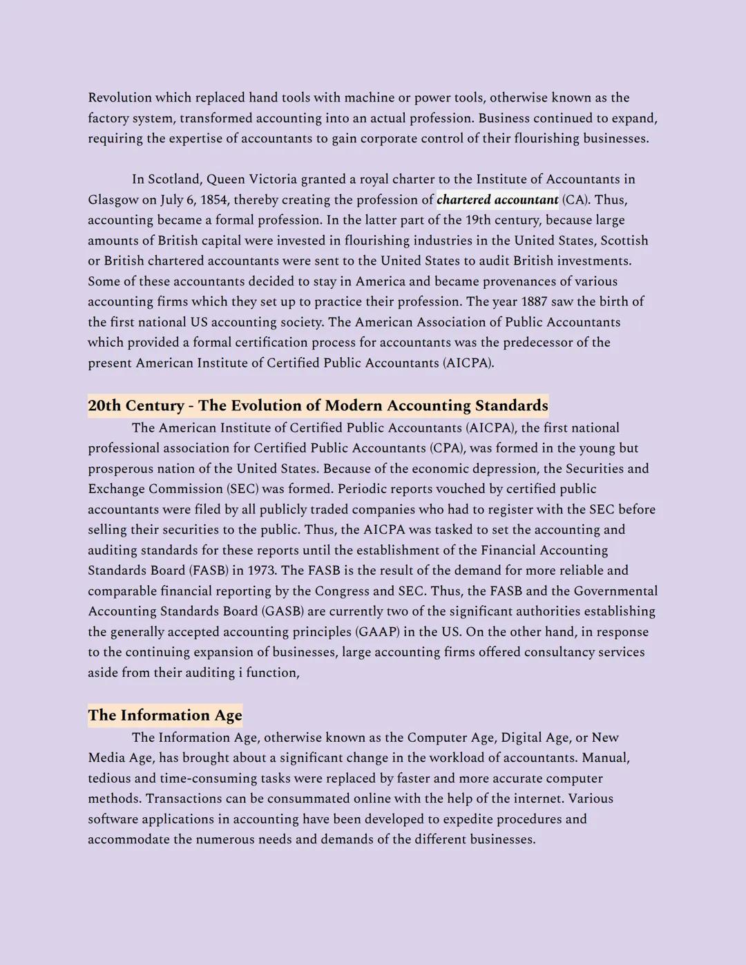 PART 1: INTRODUCTION TO ACCOUNTING
Chapter 1: The Nature of Accounting and Its Business Environment
LESSON 1-1 THE NATURE OF ACCOUNTING
WHAT