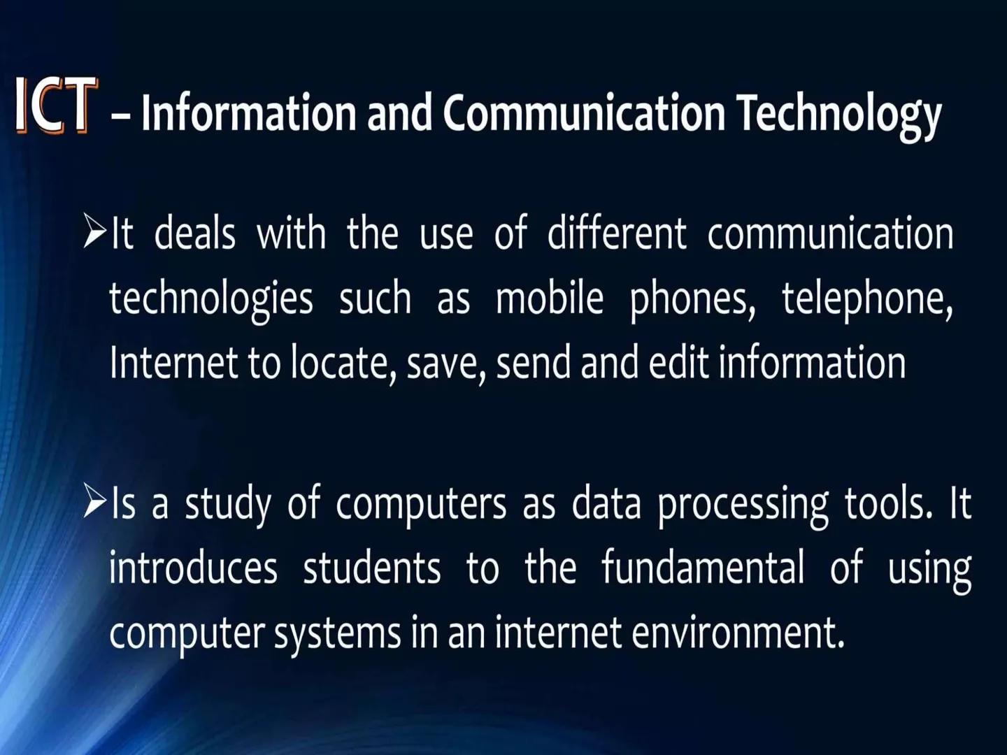 # Empowerment
# Technology Empowerment Technology or E-Tech often
deals with the use of
different technologies such as mobile
phones, teleph
