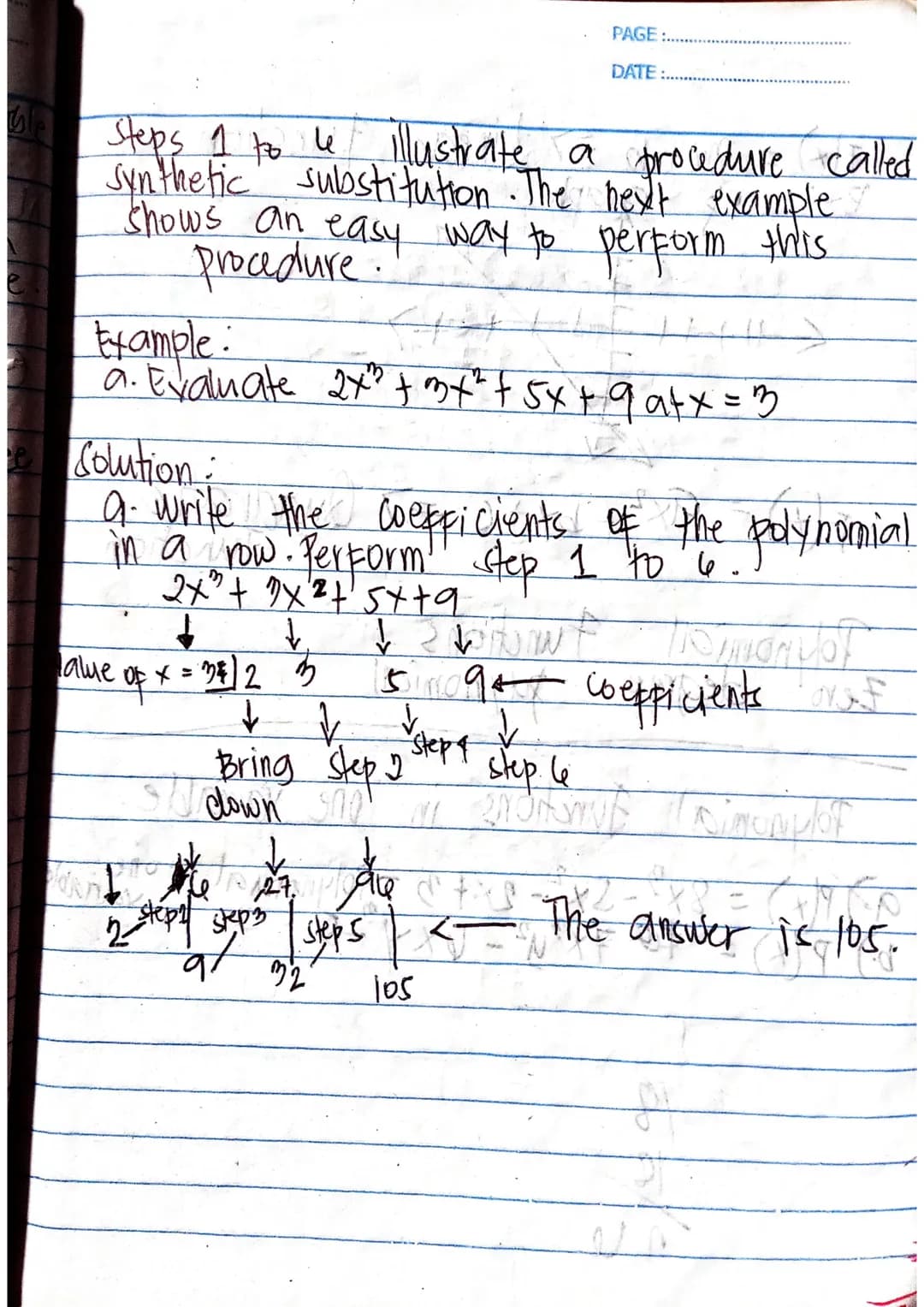 --- OCR Start ---
DATEJUI
Polynomial Functions
and Application
Alinear Function - a first degree polynomial
Function defined by F(x) = mx +