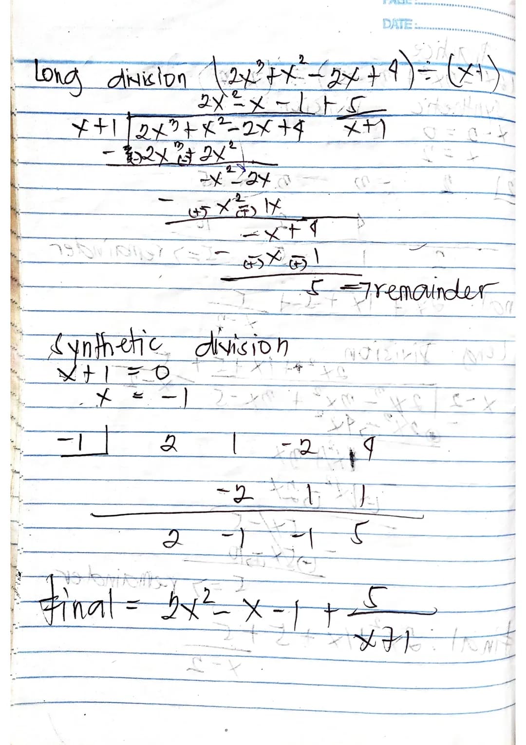 --- OCR Start ---
DATEJUI
Polynomial Functions
and Application
Alinear Function - a first degree polynomial
Function defined by F(x) = mx +