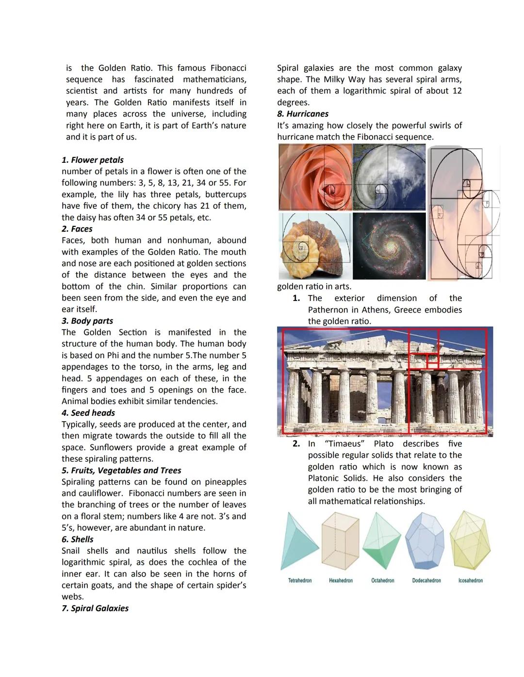 Mathematics In The Modern World
Module #1
Topic: THE NATURE OF MATHEMATICS
MATHEMATICS is:
• the study of pattern and structure.
• a useful