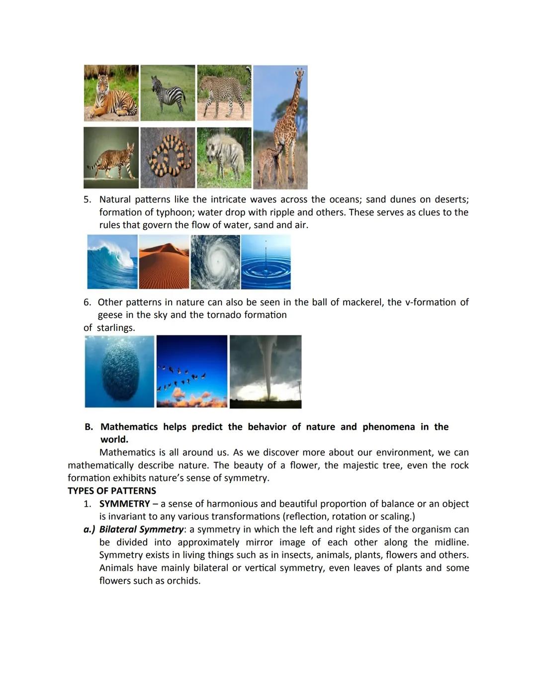 Mathematics In The Modern World
Module #1
Topic: THE NATURE OF MATHEMATICS
MATHEMATICS is:
• the study of pattern and structure.
• a useful