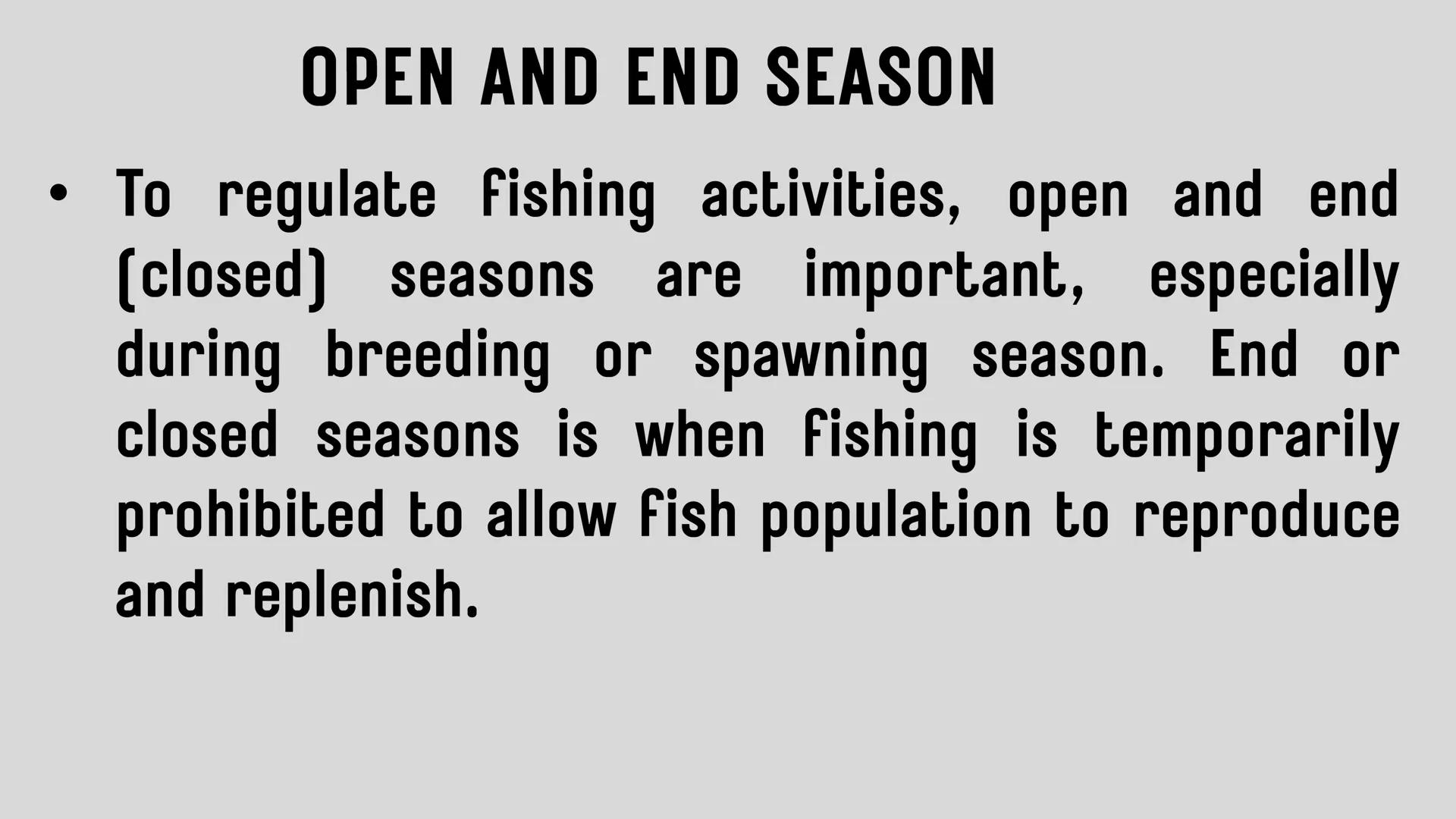 # LESSON 1:
# AQUACULTURE AQUACULTURE
is the farming of aquatic
organisms such as fish
and
shellfish under
controlled conditions RA 8550 (T