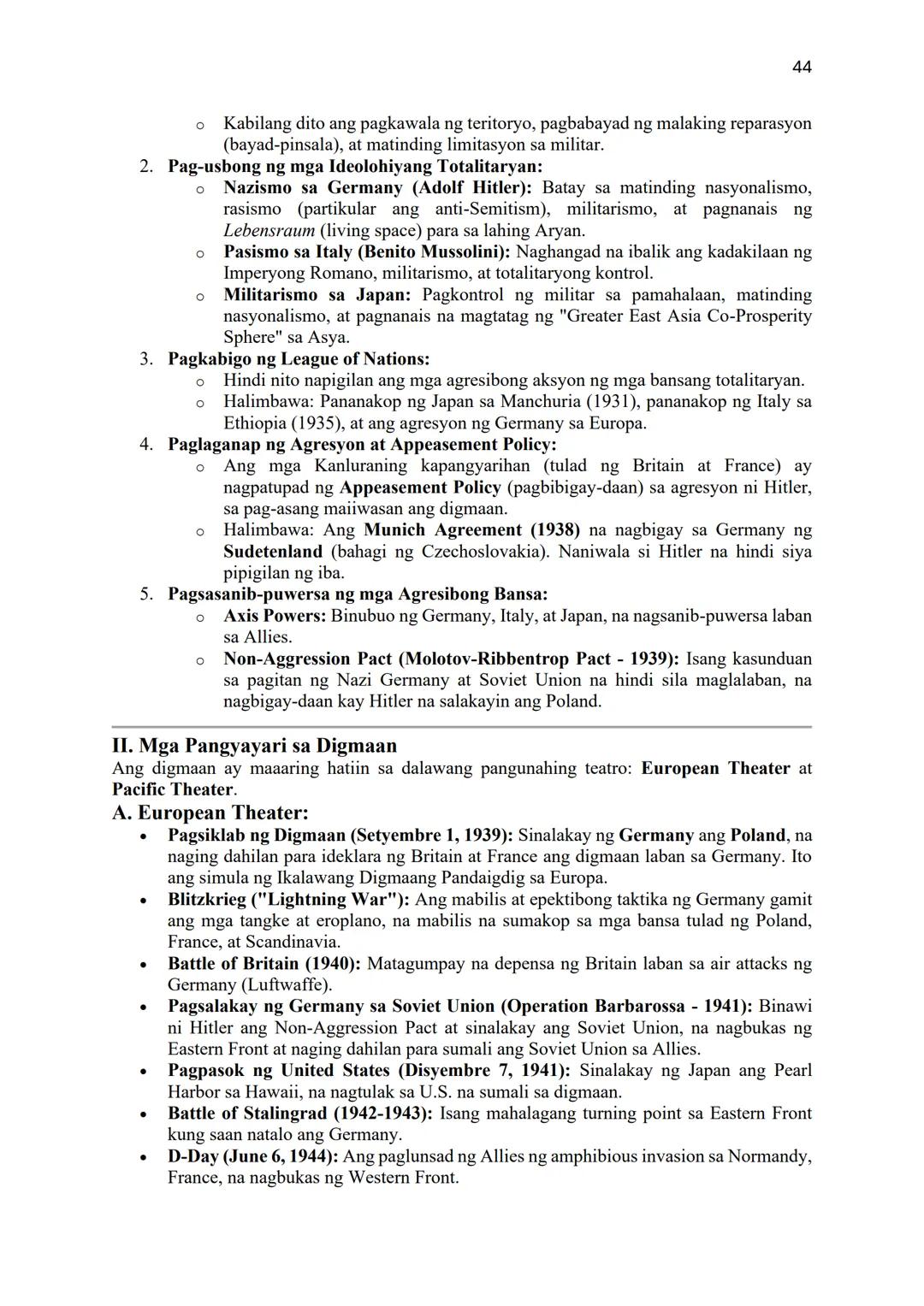 --- OCR Start ---
1
COMPENDIUM OF NOTES
ARALING PANLIPUNAN GRADE 8
"ANG ASYA AT DAIGDIG"
Batay sa Revised K to 12 Curriculum
UNANG MARKAHAN
