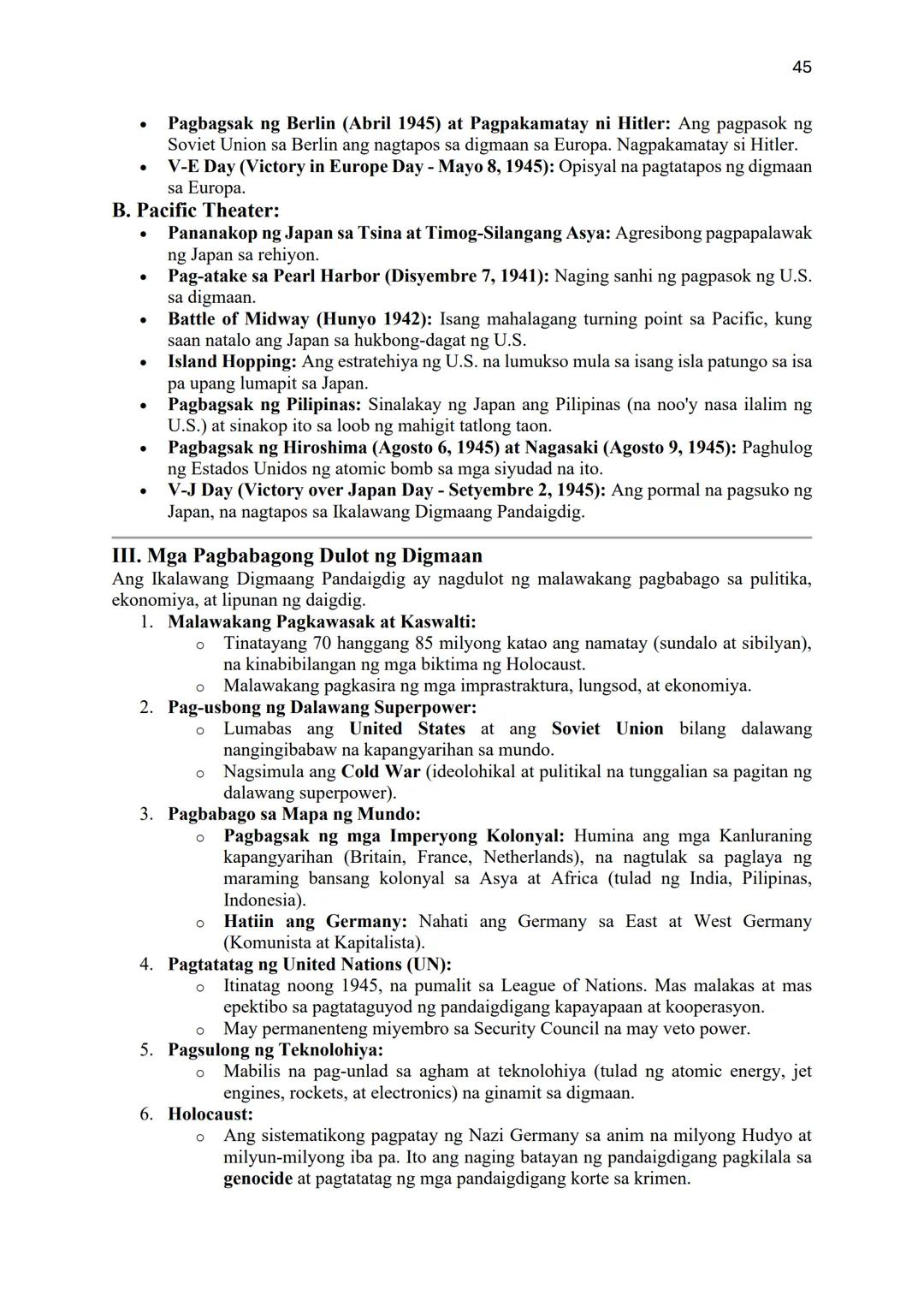 --- OCR Start ---
1
COMPENDIUM OF NOTES
ARALING PANLIPUNAN GRADE 8
"ANG ASYA AT DAIGDIG"
Batay sa Revised K to 12 Curriculum
UNANG MARKAHAN