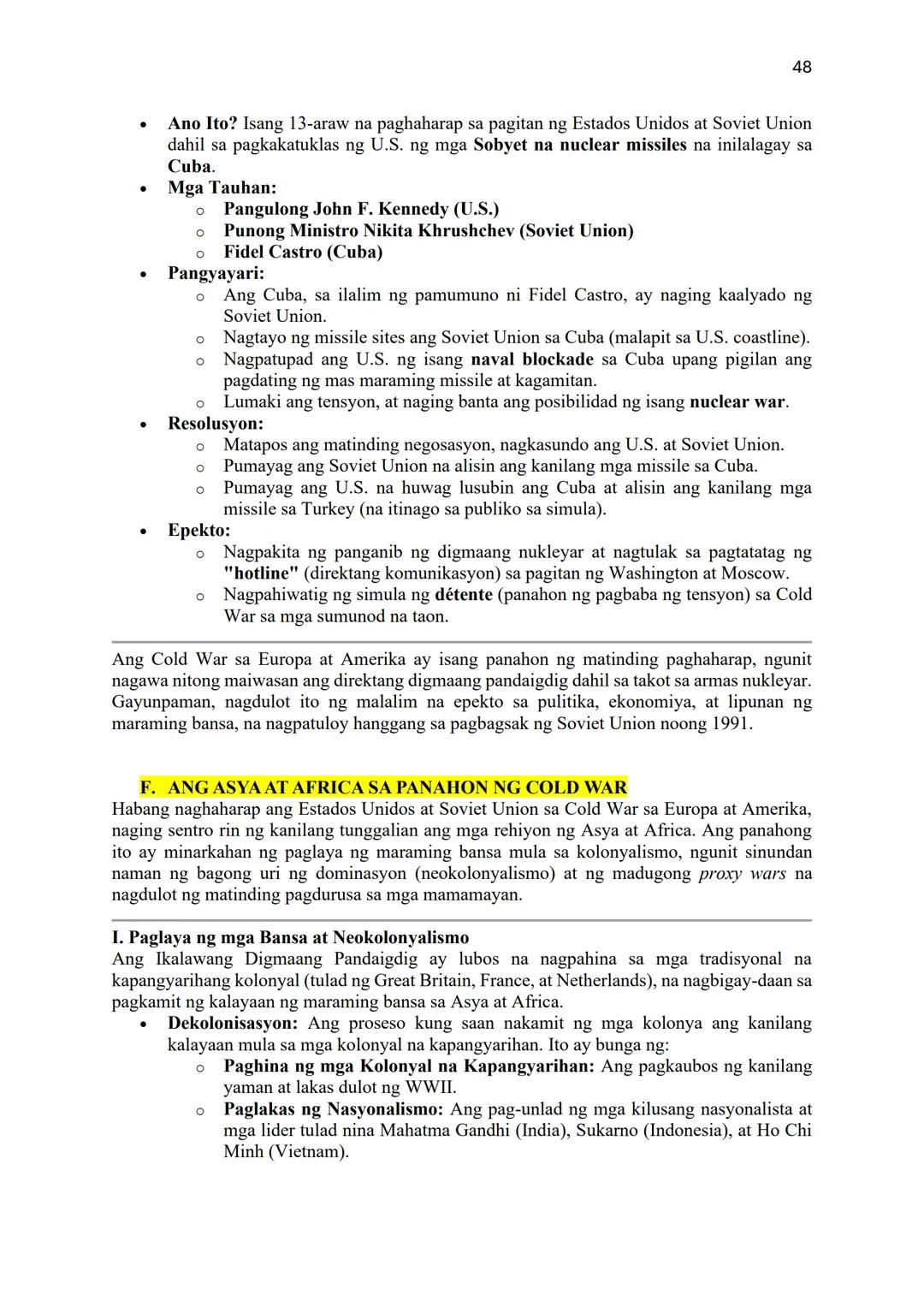 --- OCR Start ---
1
COMPENDIUM OF NOTES
ARALING PANLIPUNAN GRADE 8
"ANG ASYA AT DAIGDIG"
Batay sa Revised K to 12 Curriculum
UNANG MARKAHAN