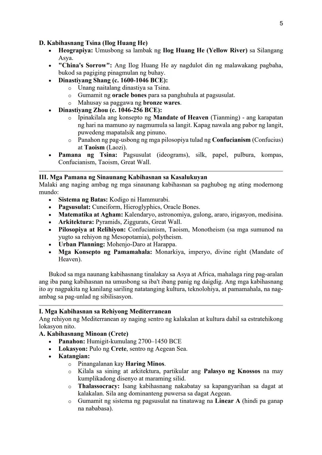 --- OCR Start ---
1
COMPENDIUM OF NOTES
ARALING PANLIPUNAN GRADE 8
"ANG ASYA AT DAIGDIG"
Batay sa Revised K to 12 Curriculum
UNANG MARKAHAN