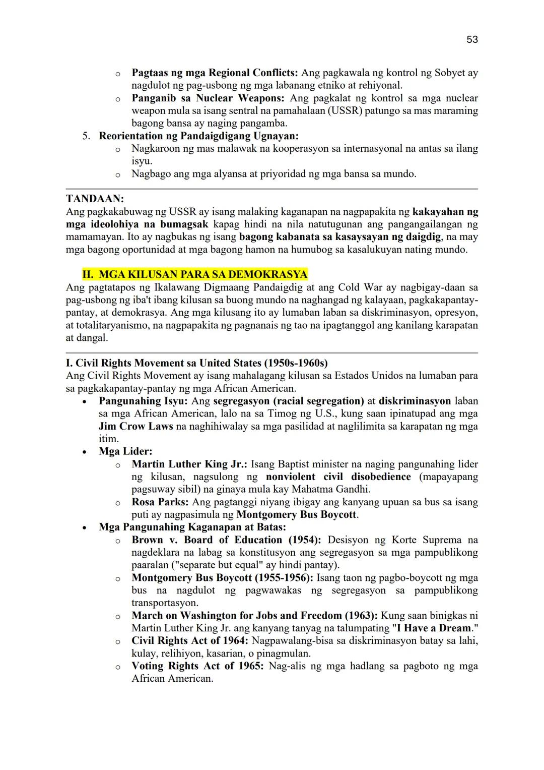 --- OCR Start ---
1
COMPENDIUM OF NOTES
ARALING PANLIPUNAN GRADE 8
"ANG ASYA AT DAIGDIG"
Batay sa Revised K to 12 Curriculum
UNANG MARKAHAN