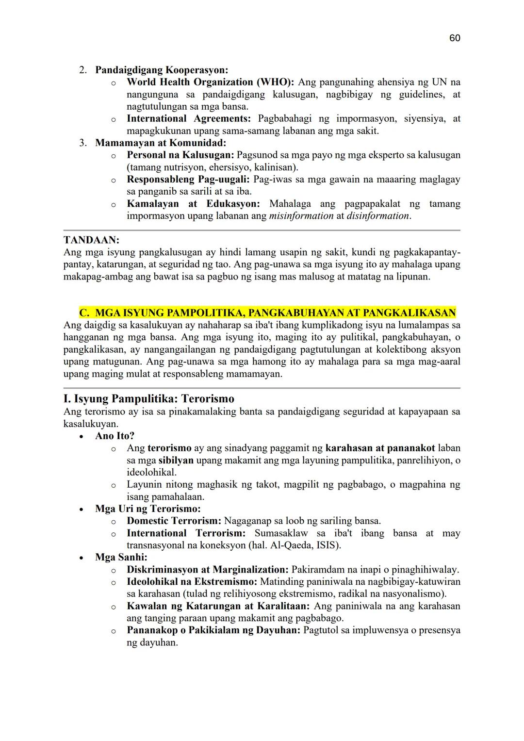 --- OCR Start ---
1
COMPENDIUM OF NOTES
ARALING PANLIPUNAN GRADE 8
"ANG ASYA AT DAIGDIG"
Batay sa Revised K to 12 Curriculum
UNANG MARKAHAN