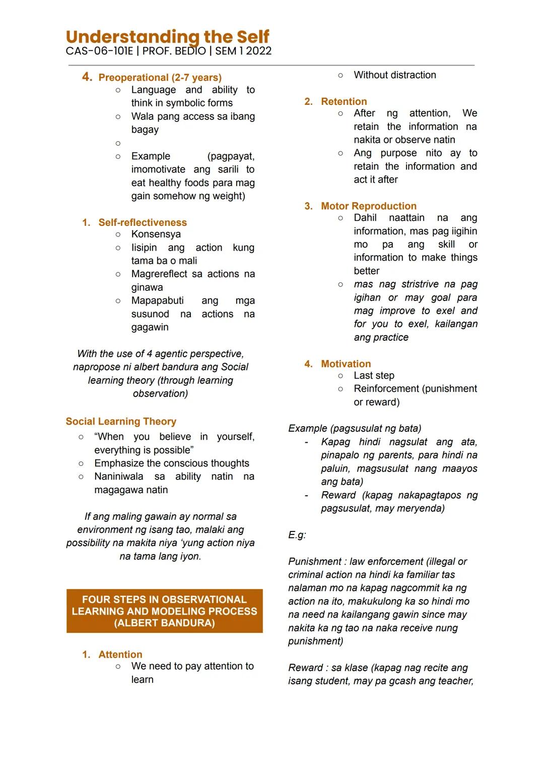 Understanding the Self
SELF VS IDENTITY
DEFINITION OF SELF
• "who I am" or "what I am"
• NATURE VS NURTURE
• Nature
- genetic inheritance
an