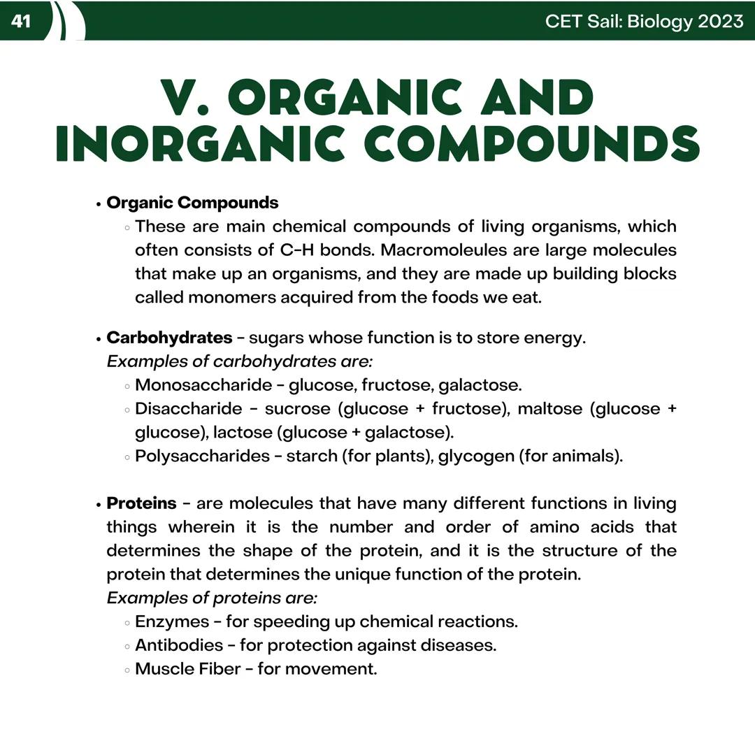 CET
SAIL!
with
SCIENCE
VOLUME 2: SCIENCE
I. Biology (1st Half) CET sail with
SCIENCE
Topic Outline
I. Biology
1. Branches of Biology
2. Cell