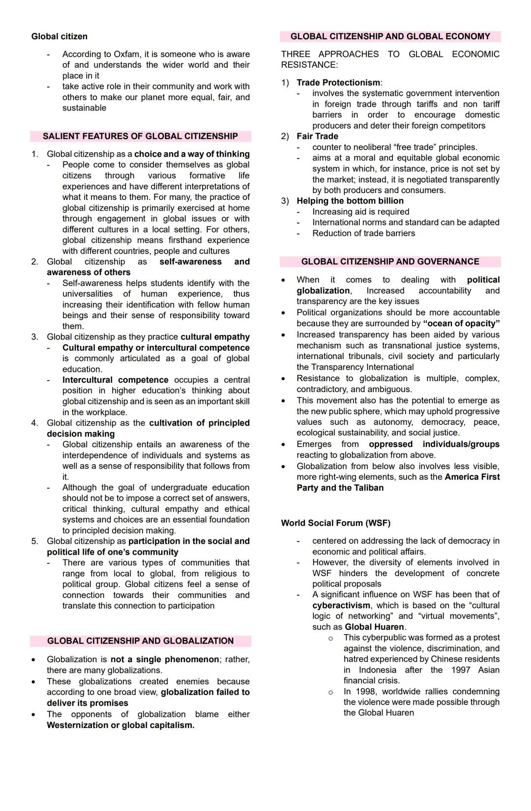 ## THE CONTEMPORARY WORLD
BATANGAS STATE UNIVERSITY - BSCE 1201
REYES, GUINE B. | Second Semester
### INTRODUCTION TO GLOBALIZATION
**Glob