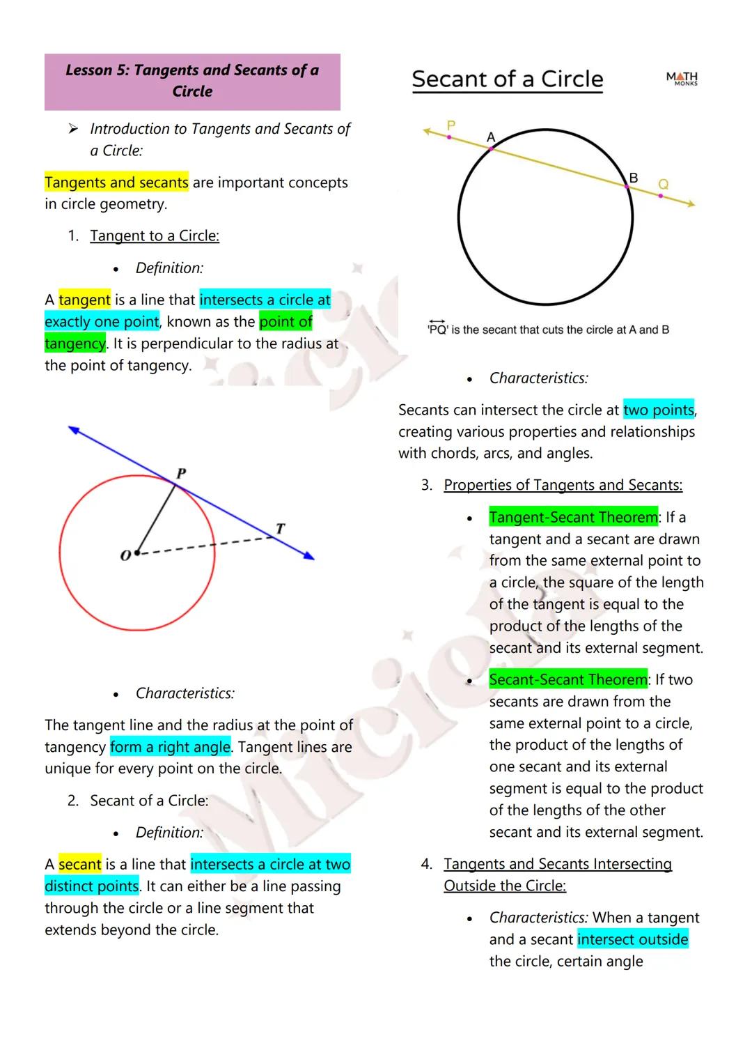 Miciela
ALL RIGHTS RESERVED MATH 10
Table of Contents:
1st Quarter
1. Sequences
Introduction to Sequences
Terms and Notation
Recursive and E