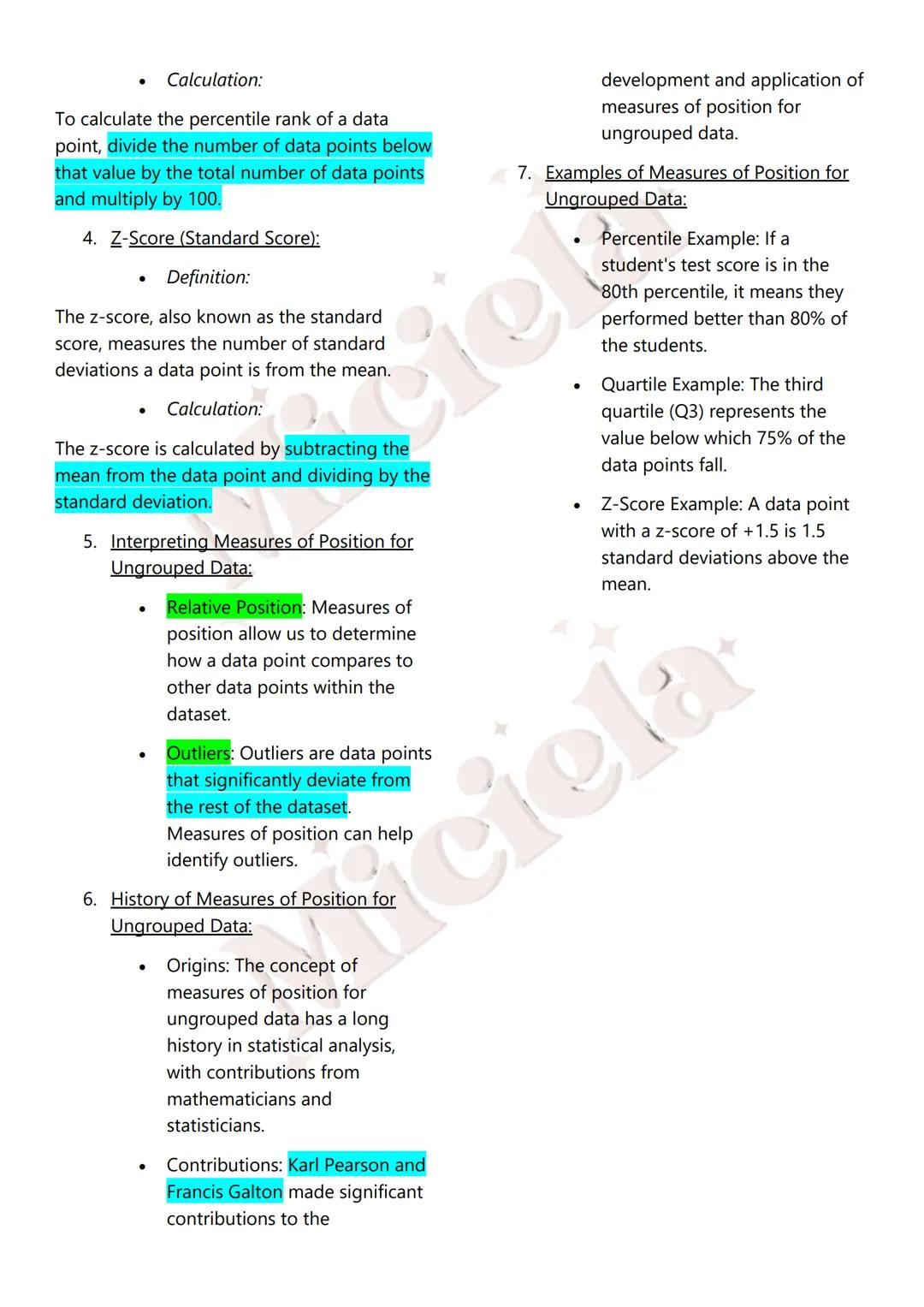 Miciela
ALL RIGHTS RESERVED MATH 10
Table of Contents:
1st Quarter
1. Sequences
Introduction to Sequences
Terms and Notation
Recursive and E