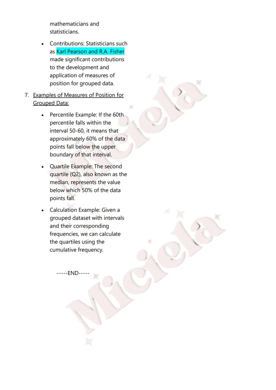 Miciela
ALL RIGHTS RESERVED MATH 10
Table of Contents:
1st Quarter
1. Sequences
Introduction to Sequences
Terms and Notation
Recursive and E