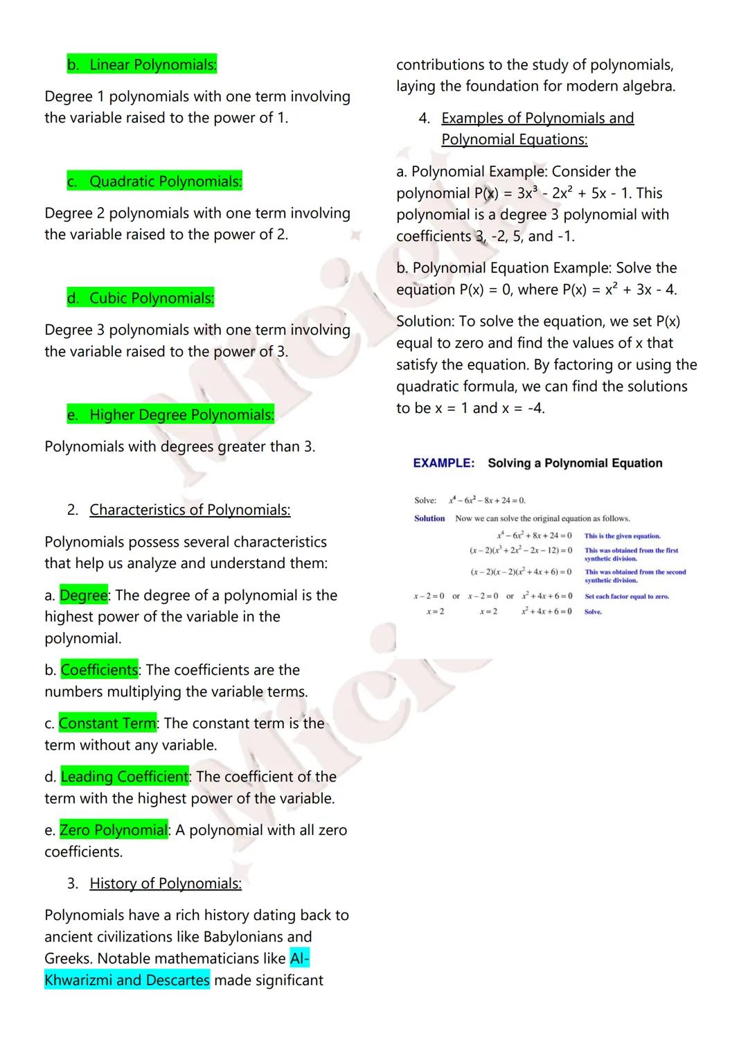 Miciela
ALL RIGHTS RESERVED MATH 10
Table of Contents:
1st Quarter
1. Sequences
Introduction to Sequences
Terms and Notation
Recursive and E