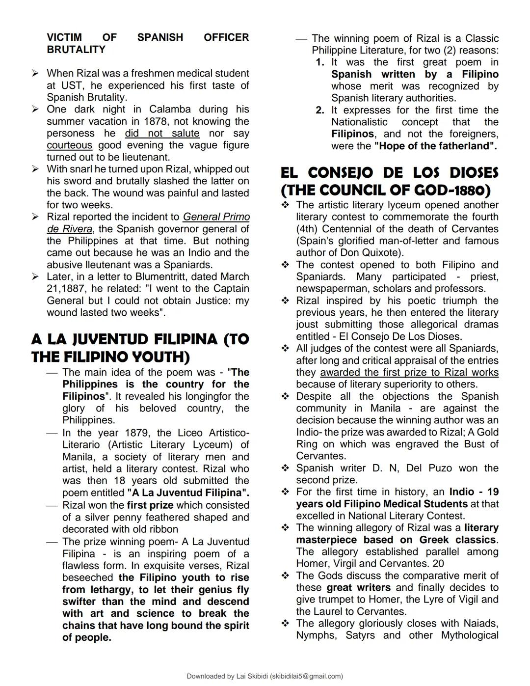 studocu
Rizal - UNIT 1 TO 4 (Encoded)
Life and Works of Rizal (University of Caloocan City)
Scan to open on Studocu
Studocu is not sponsored