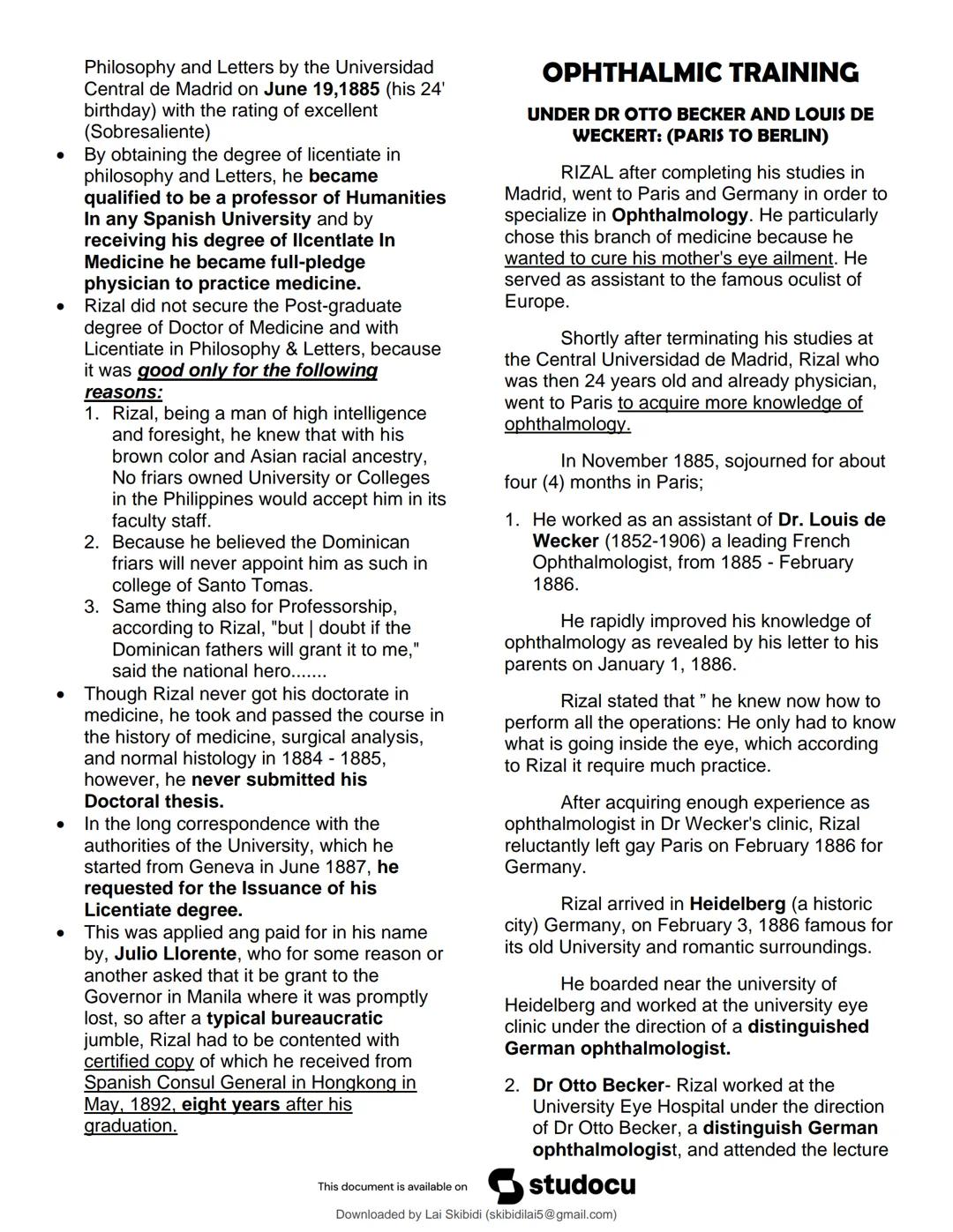 studocu
Rizal - UNIT 1 TO 4 (Encoded)
Life and Works of Rizal (University of Caloocan City)
Scan to open on Studocu
Studocu is not sponsored